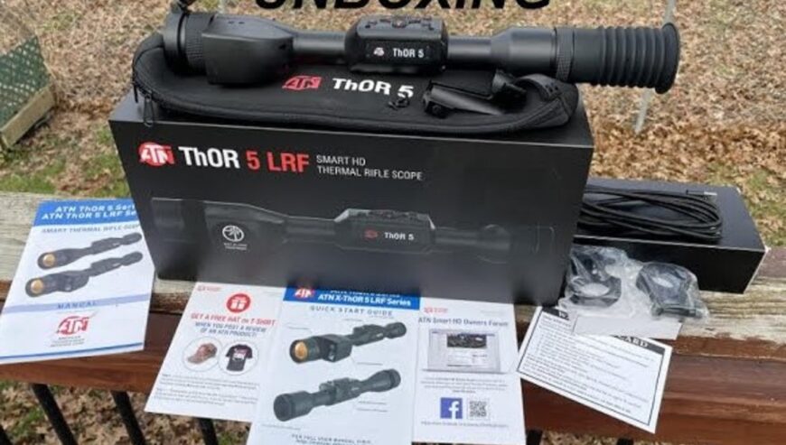 ATN THOR 5 XD LRF 4-40X , ATN THOR 5 LRF 640 5-40X