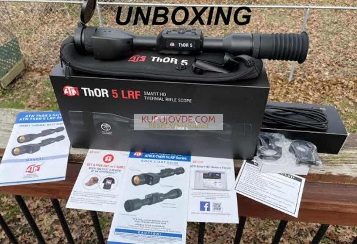 ATN THOR 5 XD LRF 4-40X , ATN THOR 5 LRF 640 5-40X