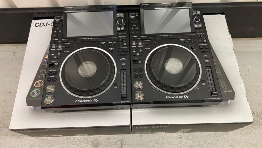 Pioneer CDJ-3000 / CDJ-2000NXS2 /DJM-900NXS2 Mixer