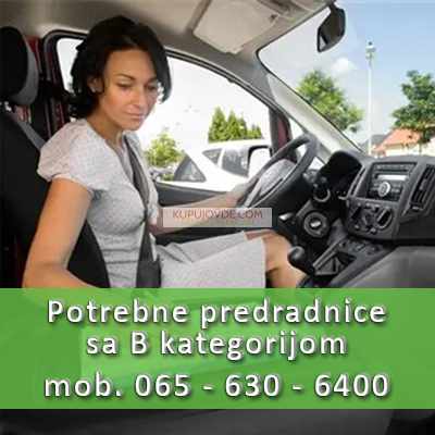 Potrebne predradnice sa B kategorijom 50-70.000