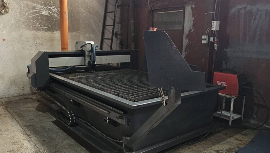 Cnc plazma sa hiper glavom+sistem odimljavanje