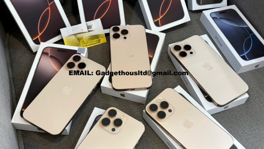 Apple iPhone 16 Pro Max, iPhone 16 Pro, iPhone 16