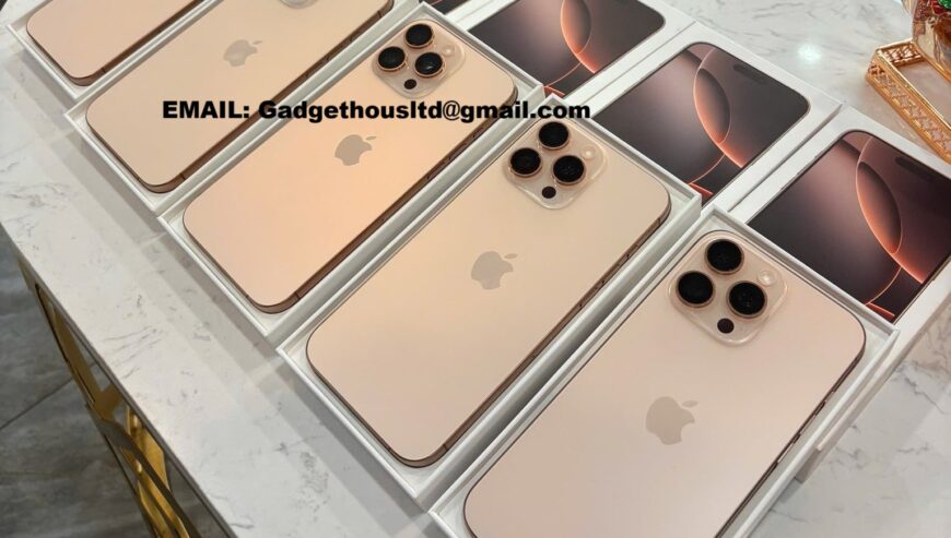 Apple iPhone 16 Pro Max, iPhone 16 Pro, iPhone 16