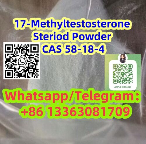 17-Methyltestosterone Steriod Powder CAS 58-18-4