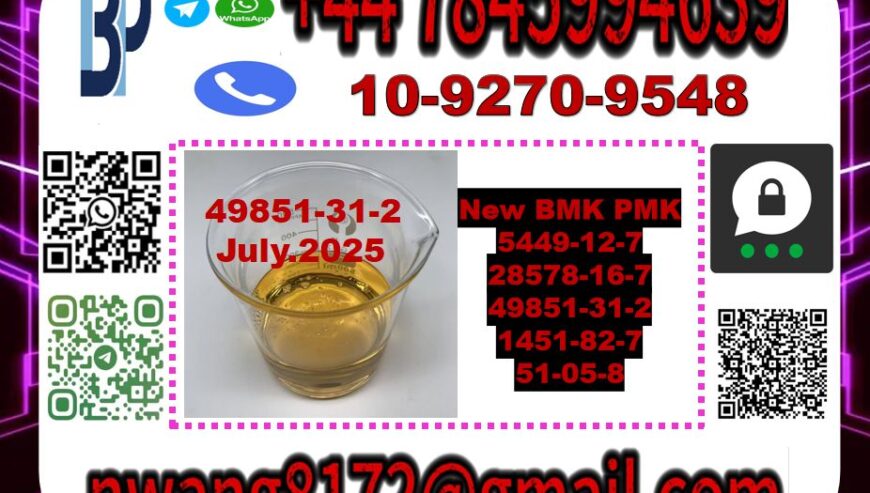 2-Bromo-1-Phenyl-Pentan-1-One CAS: 49851-31-2 BMK