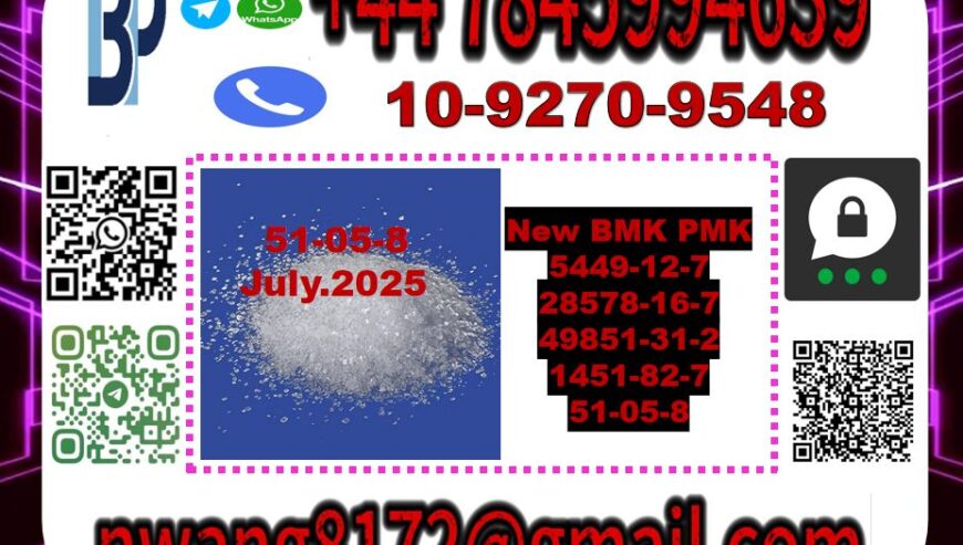 CAS: 51-05-8 Procaine 51-05-8 BMK PMK