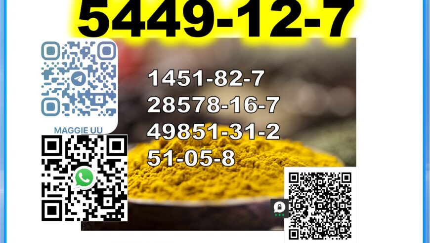 New BMK 5449-12-7 Glycidic powder/oil PMK factory
