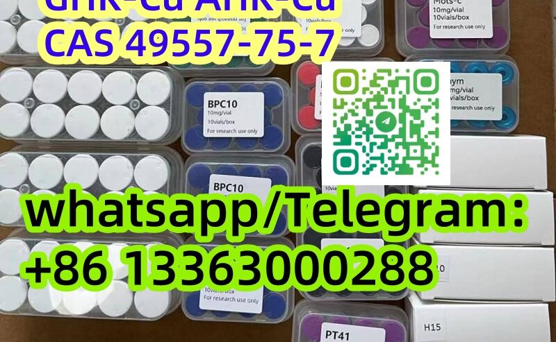 GHK-Cu AHK-Cu 50mg 100mg*10Vials CAS 49557-75-7 89