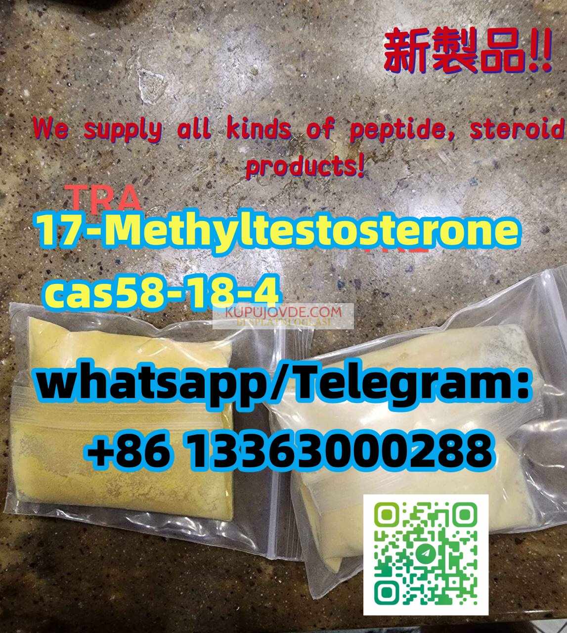 1-Dehydro-17a-methyltestosterone cas 72-63-9