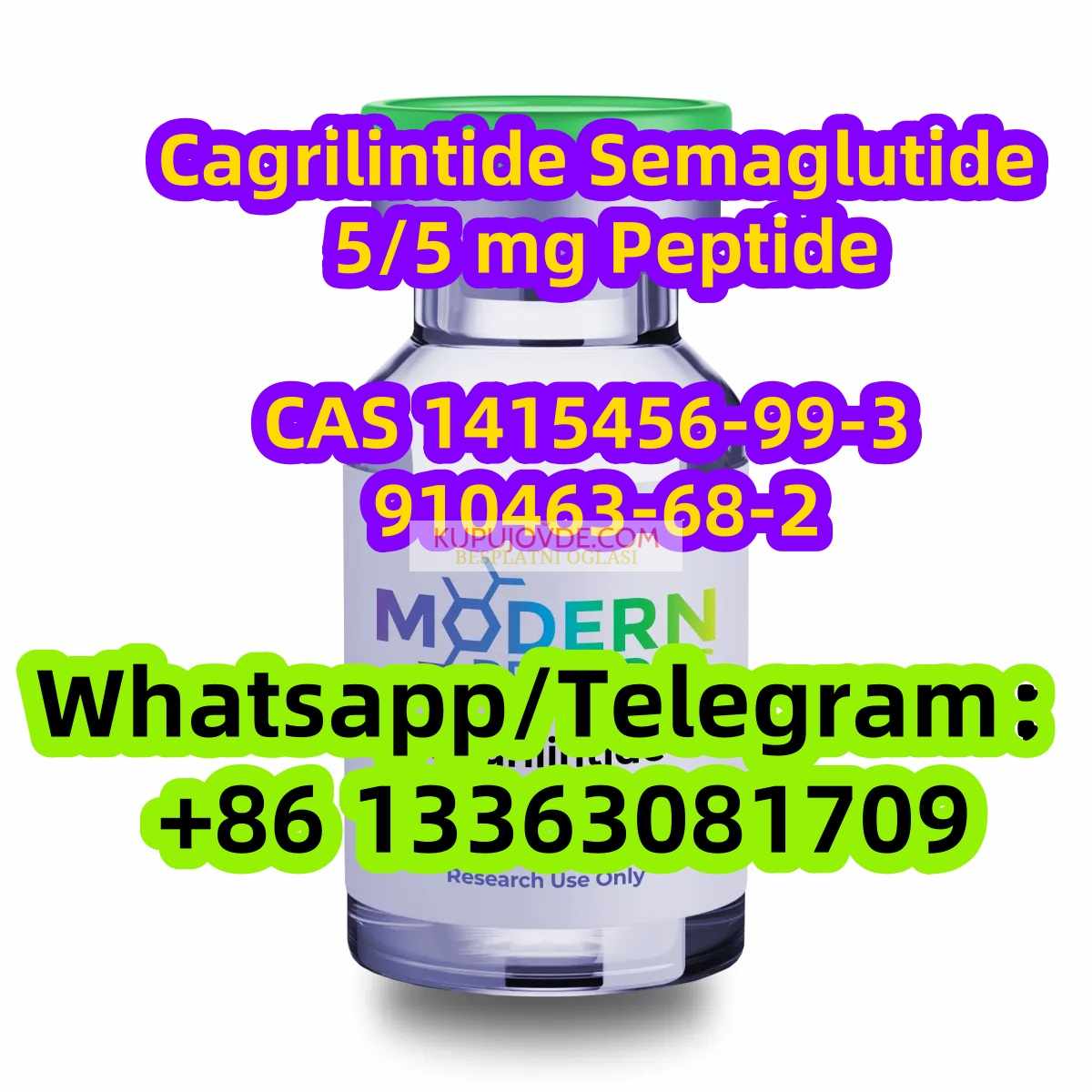 Cagrilintide 5mg+Semaglutide 5mg Peptide 1415456-9